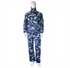 BUZO CAMO AZUL CAMPOS C PROTECTOR DE CUELLO L /XL-(Envio Gratis)